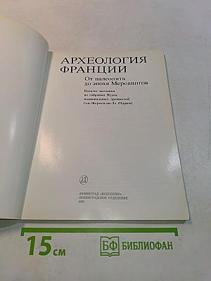 Археология Франции. От палеолита до эпохи Меровингов