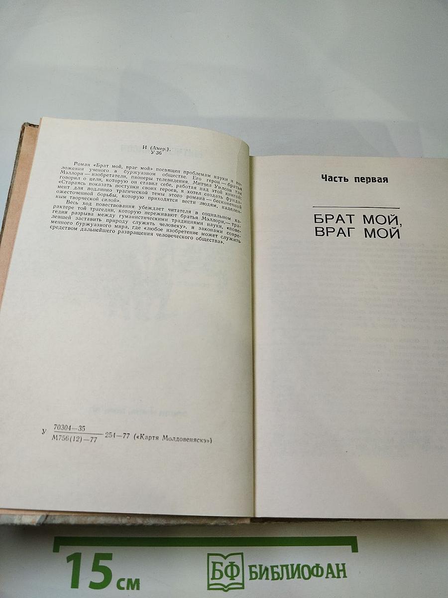 Брат мой, враг мой