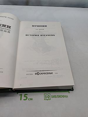 Сочинения. Том 1. История Пугачева