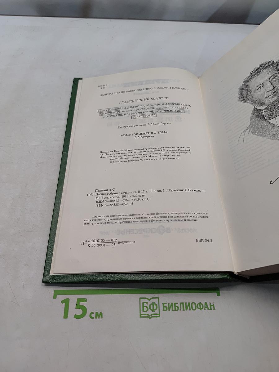 Сочинения. Том 1. История Пугачева