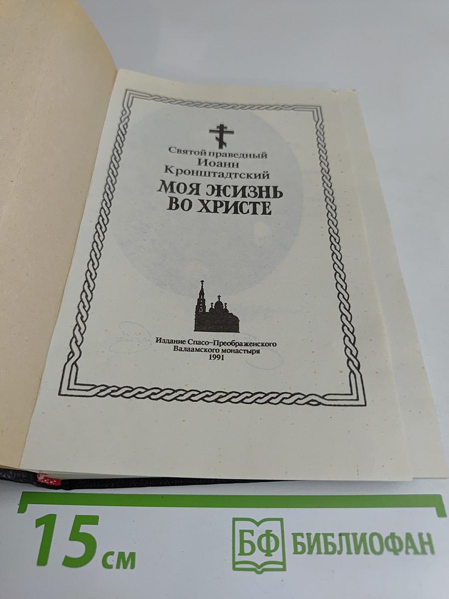 Моя жизнь во Христе, или Минуты духовного трезвения и созерцания, благоговейного чувства, душевного исправления и покоя во Боге