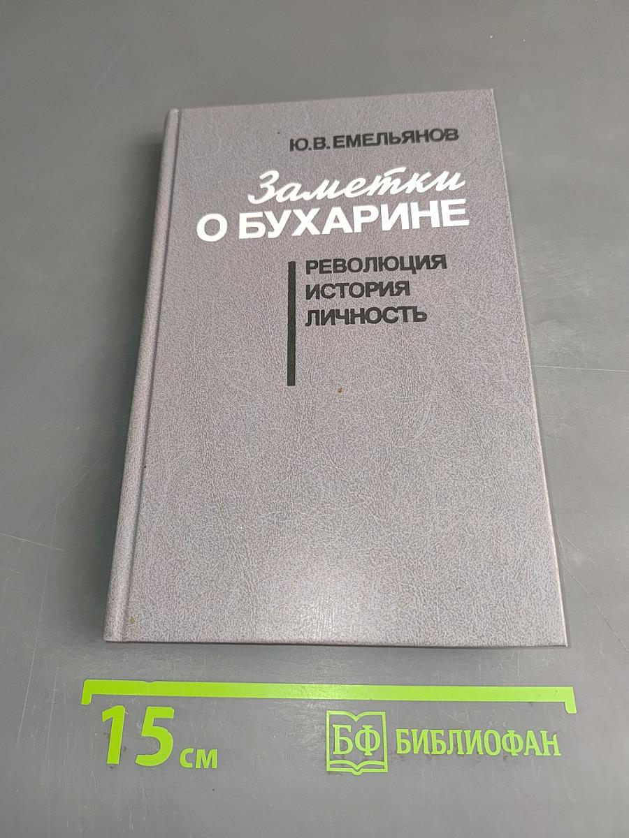 Заметки о Бухарине: Революция, история, личность