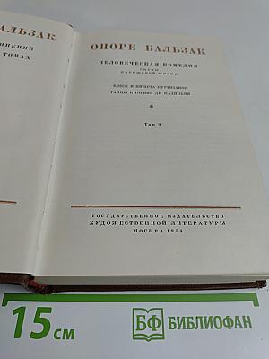 Человеческая комедия. Блеск и нищета куртизанок. Тайны книжны де Кадиньи. Том 9