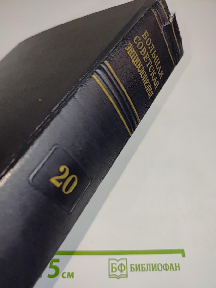 Большая Советская Энциклопедия. Том 20. Кандидат — Кинеско