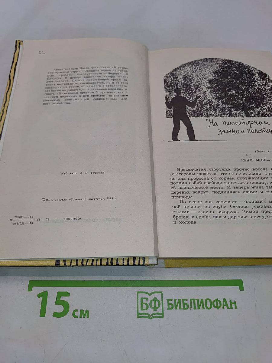 В сосновом красном бору