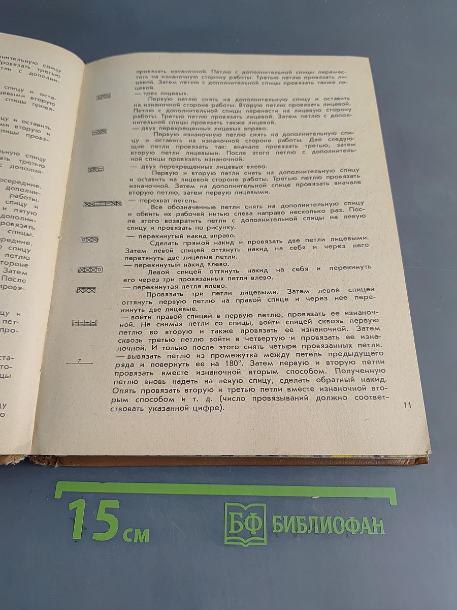 Образцы вязания. Ручное и машинное вязание