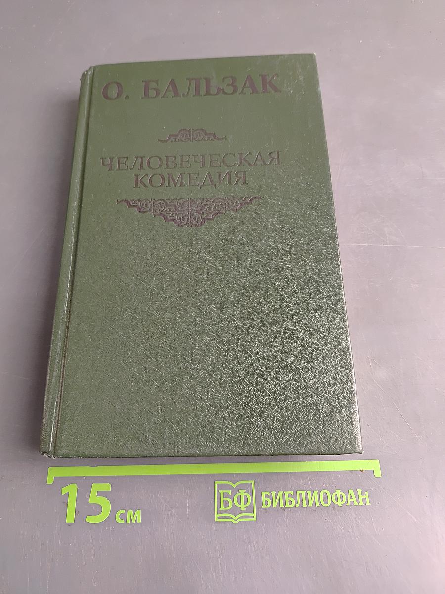 Человеческая комедия. Сцены парижской жизни