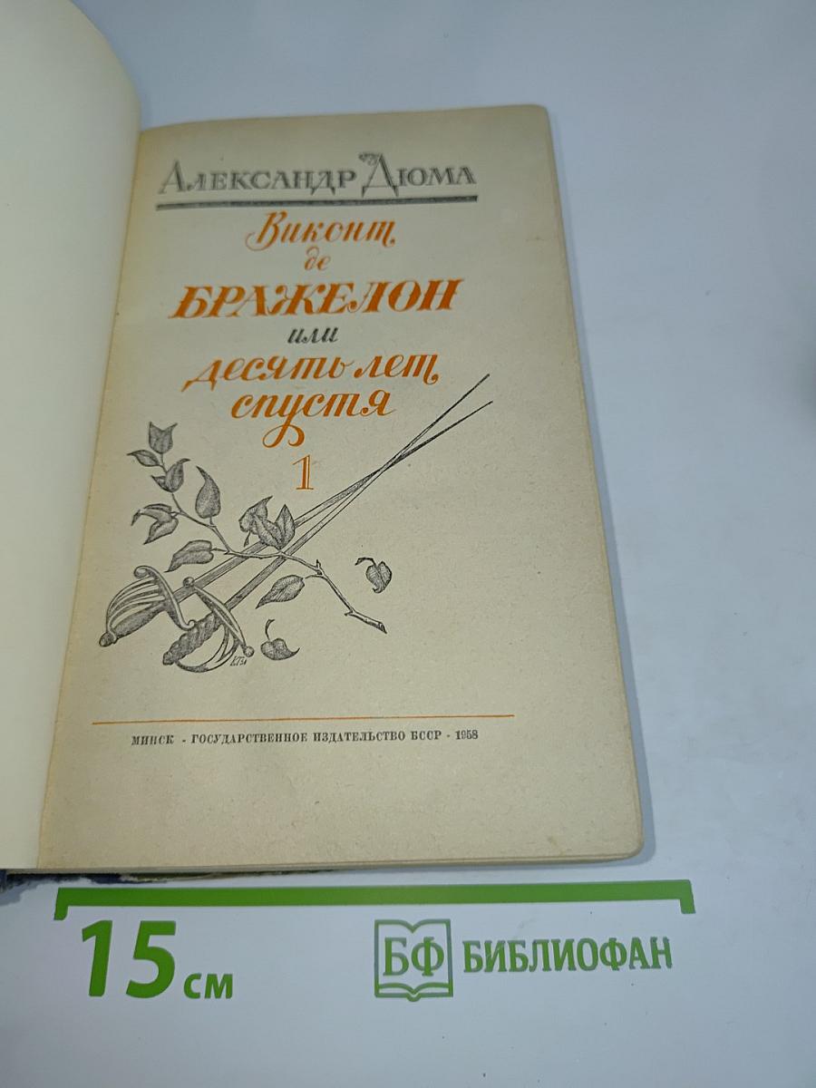 Виконт де Бражелон, или Десять лет спустя. Часть 1