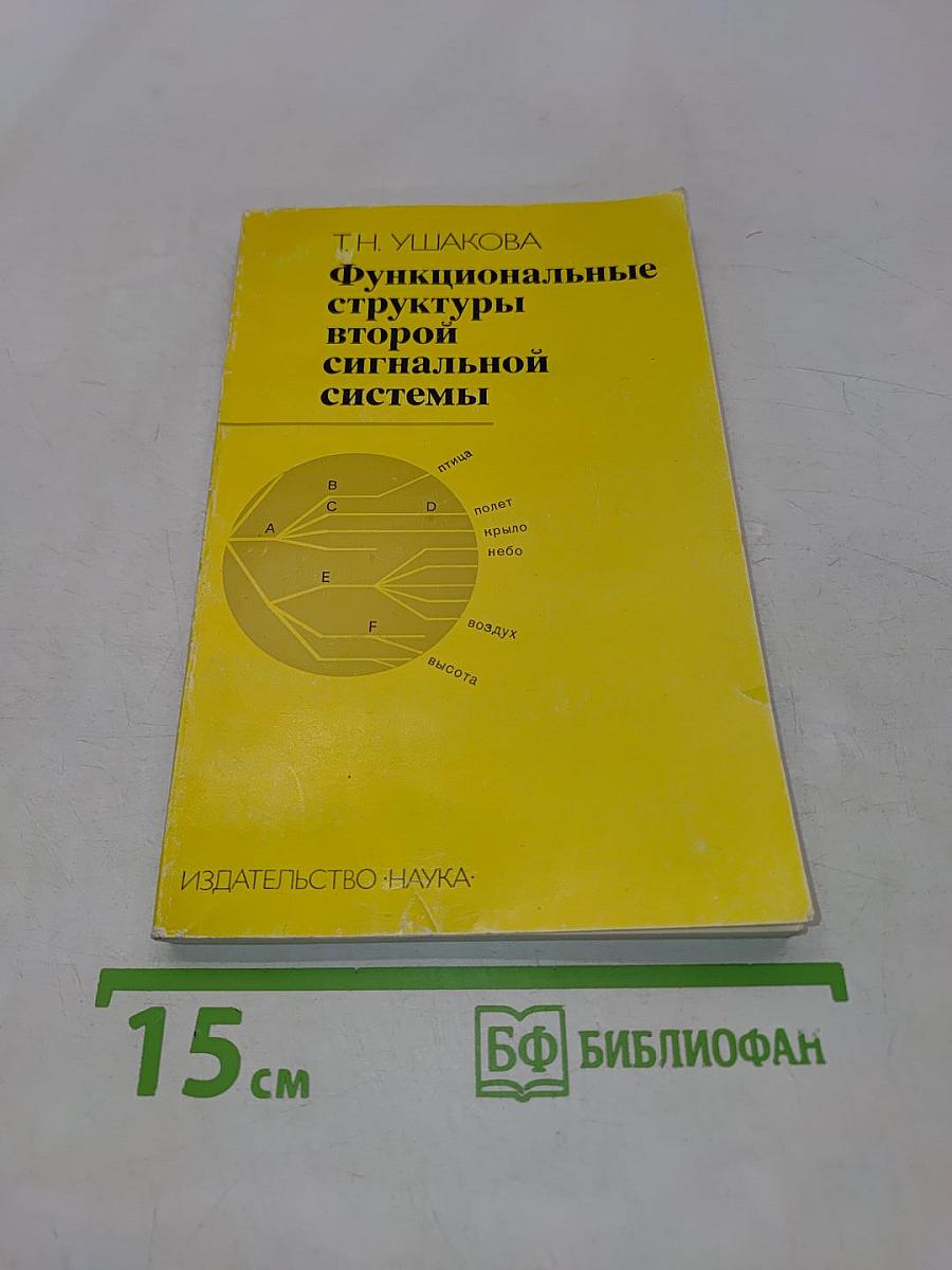 Функциональные структуры второй сигнальной системы