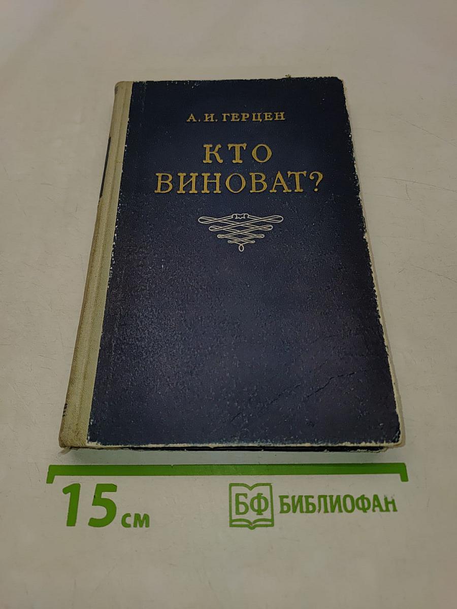 Кто виноват?