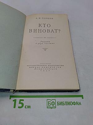 Кто виноват?