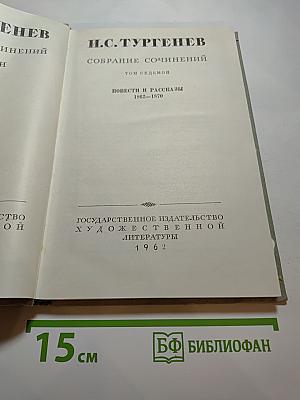 Собрание сочинений. Том 7: Повести и рассказы 1862-1870