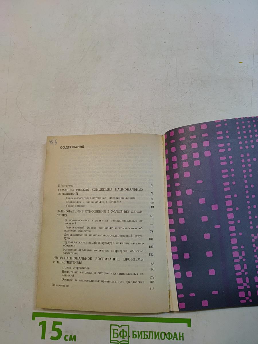 Человек. Нация. Общество