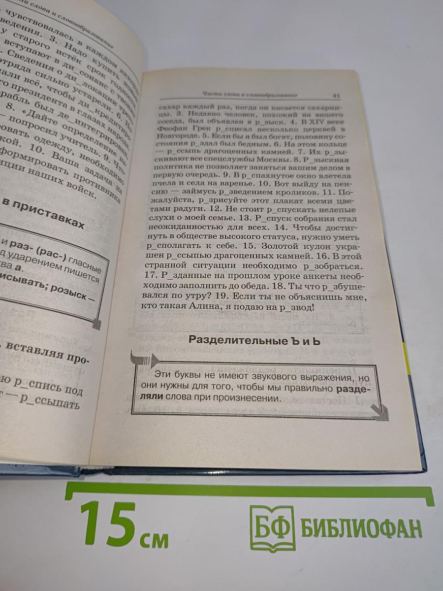 Практическая грамматика русского языка для всех. Книга-тренажер