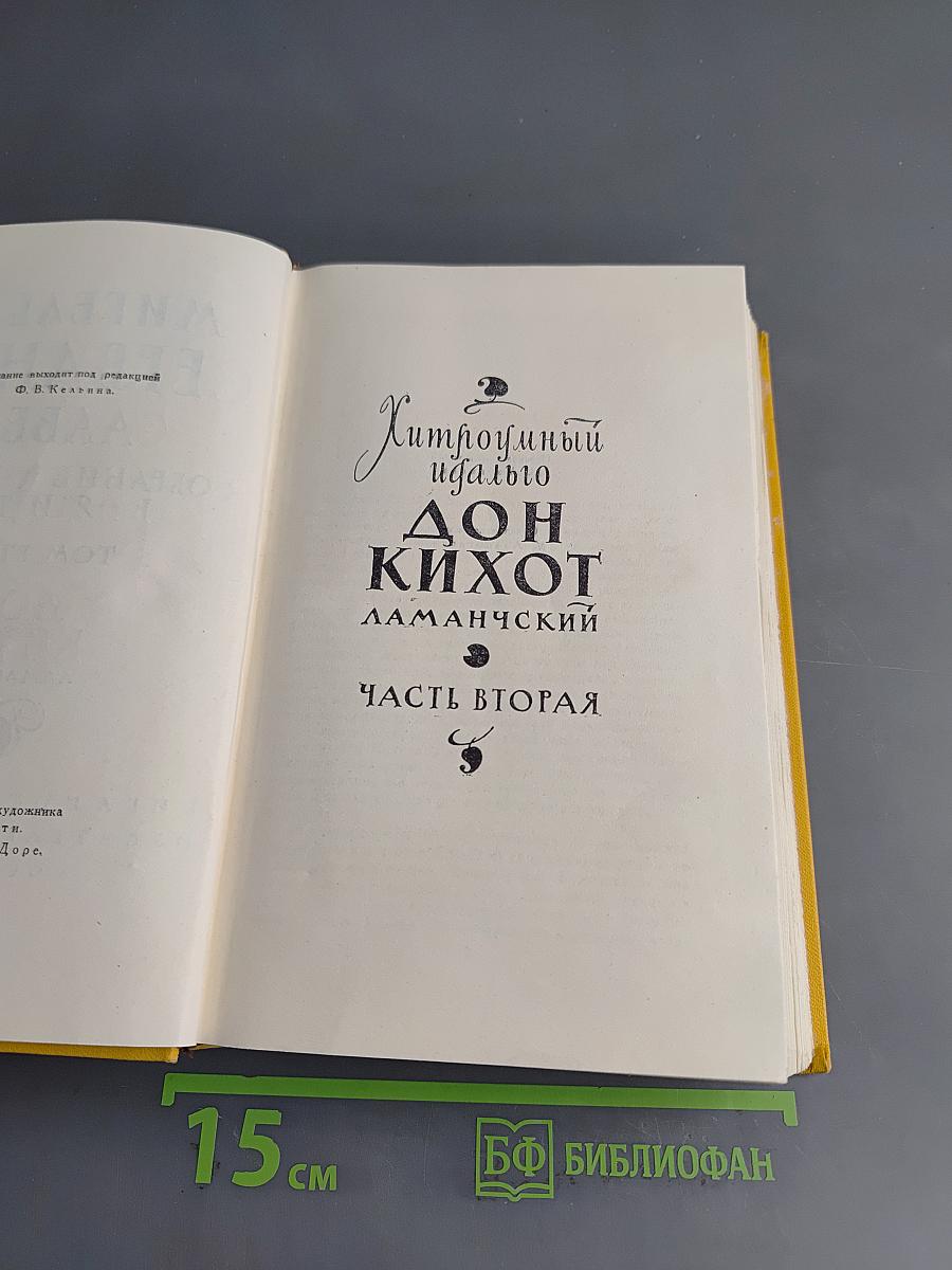 Дон Кихот. Часть вторая