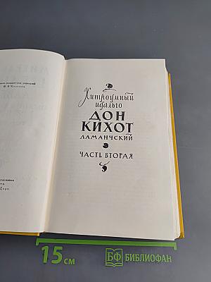 Дон Кихот. Часть вторая
