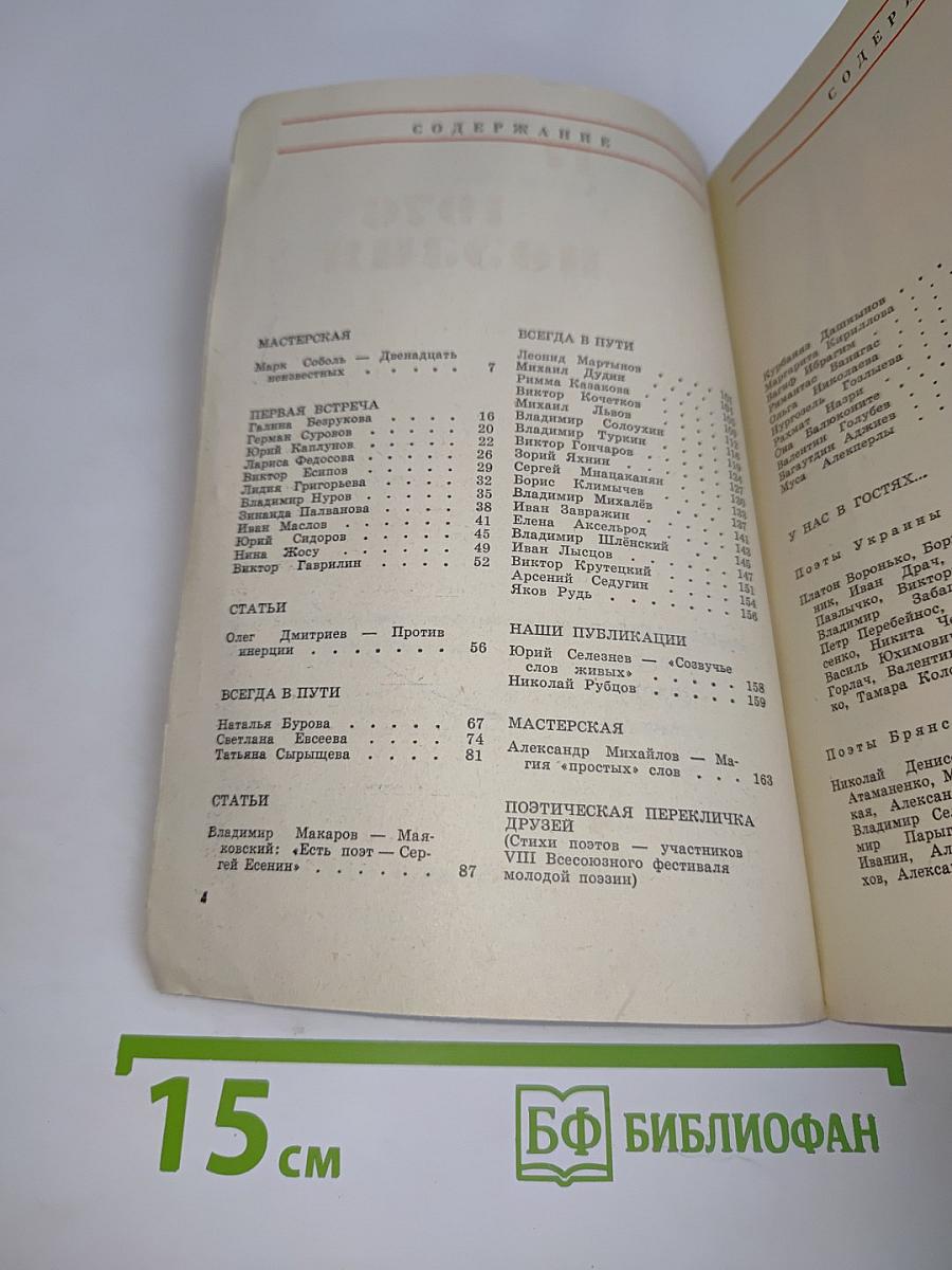 17. Поэзия альманахов