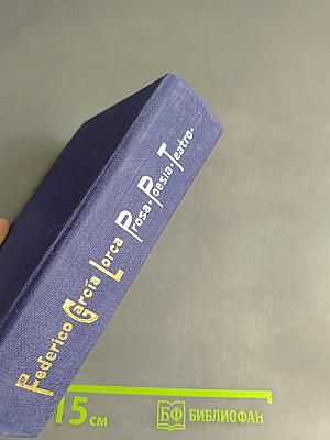 Federico Garcia Lorca. Prosa, Poesia, Teatro