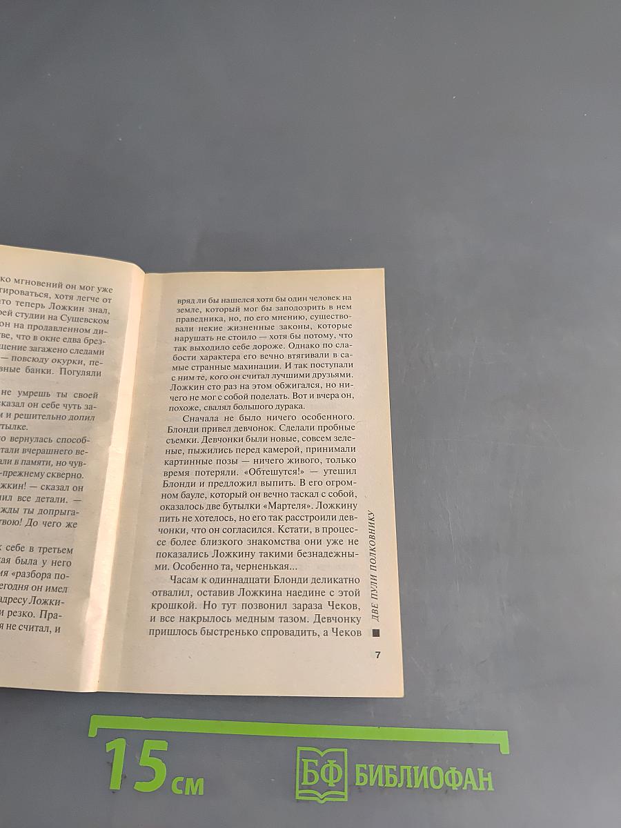 Две пули полковнику