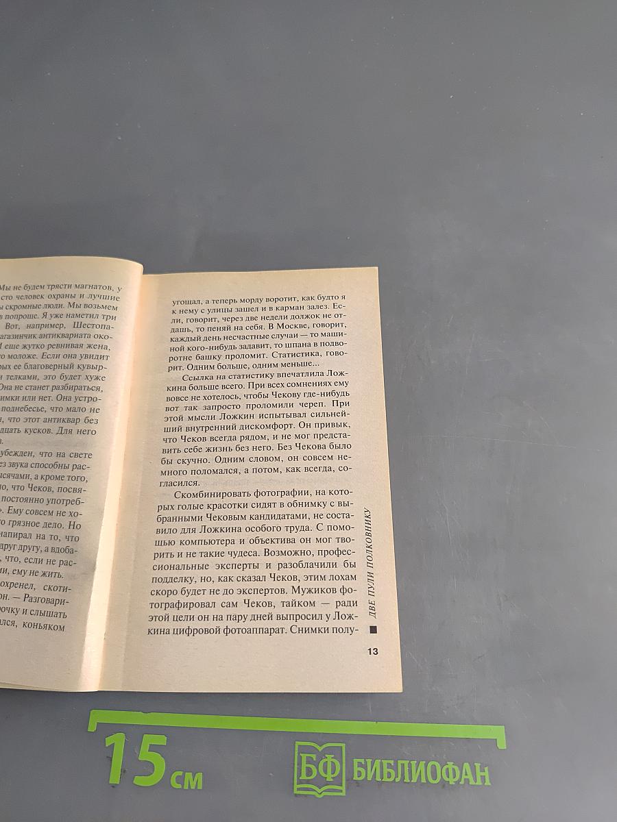 Две пули полковнику