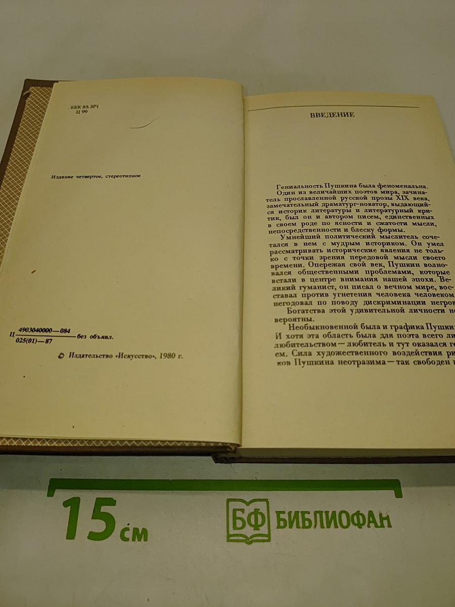 Рисунки Пушкина