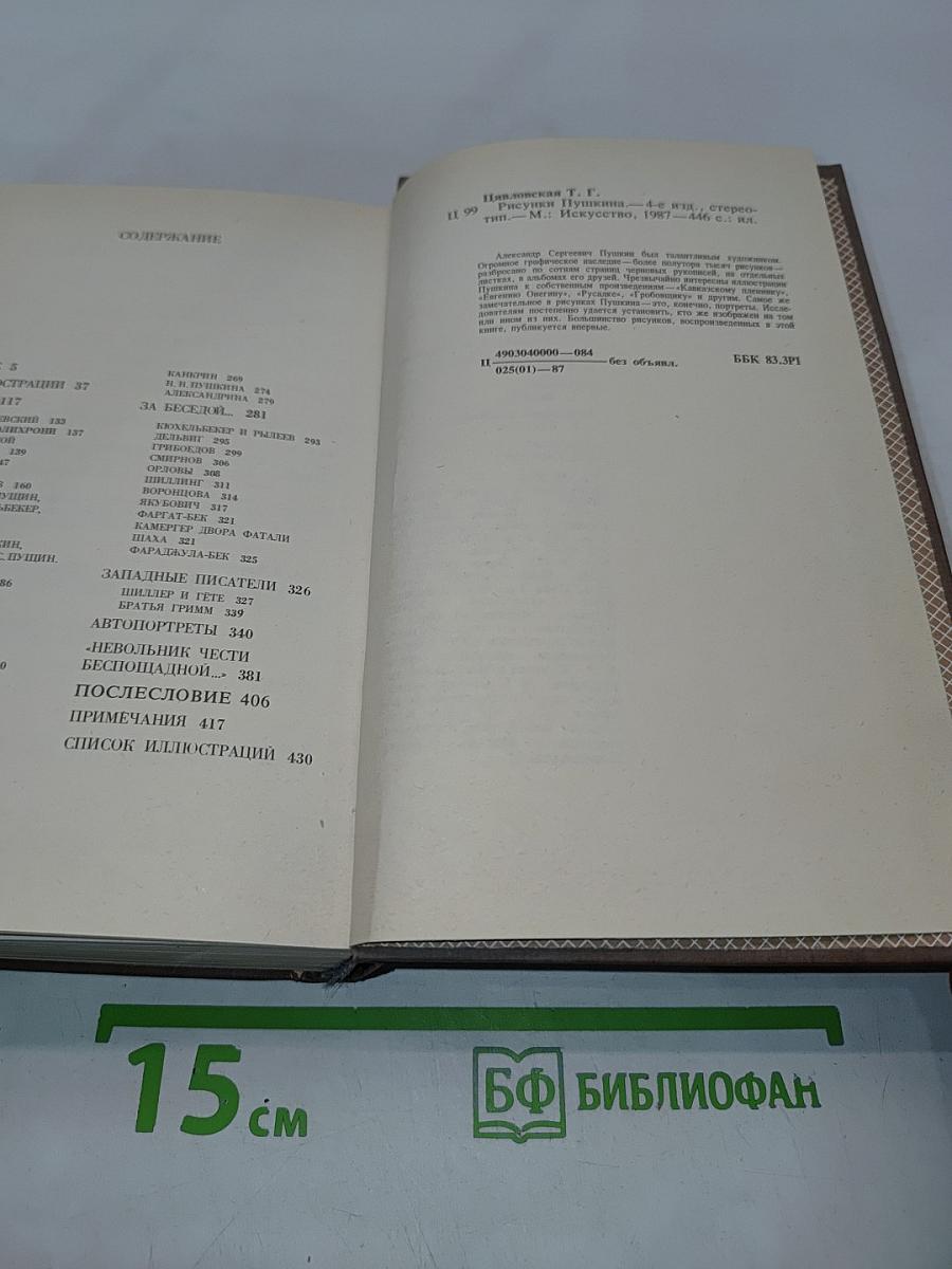 Рисунки Пушкина