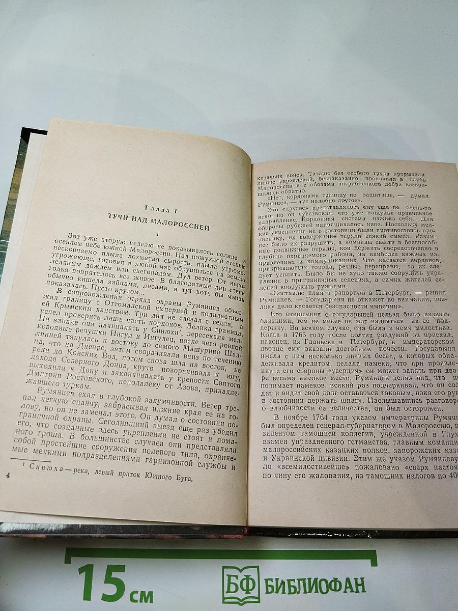 Румянцев-Задунайский, Книга вторая