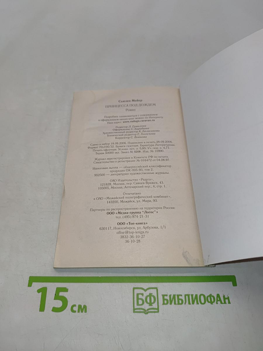 Принцесса под дождем