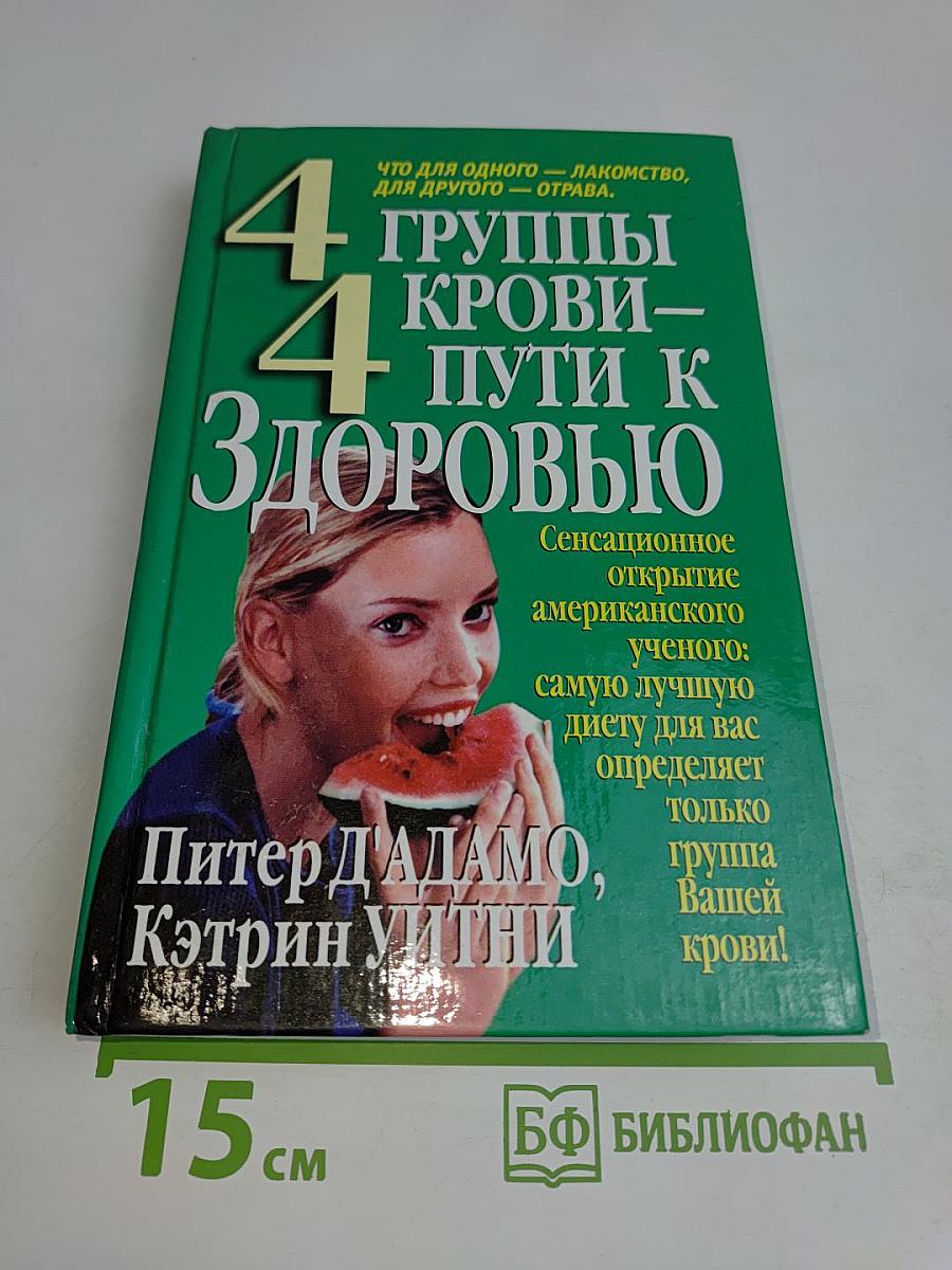 4 группы крови – 4 пути к здоровью