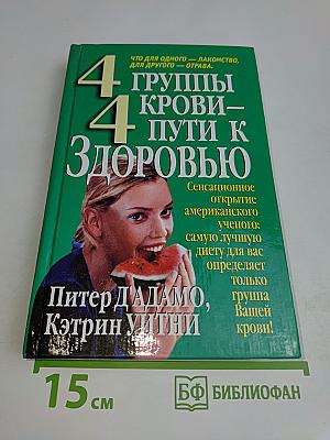 4 группы крови – 4 пути к здоровью