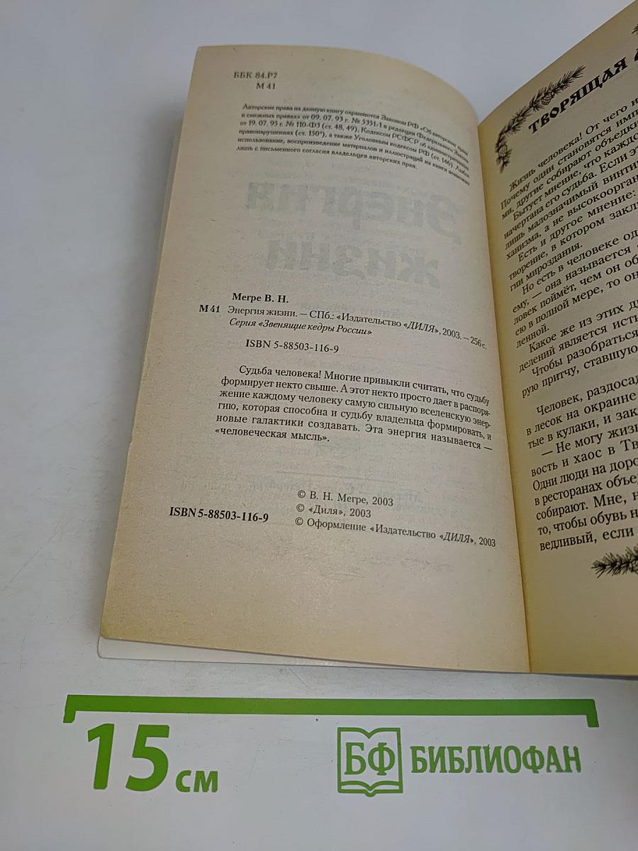 Энергия жизни. Книга седьмая