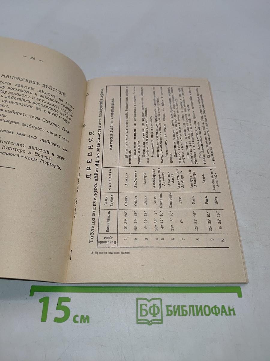 Древняя высшая магия. Теория и практические формулы