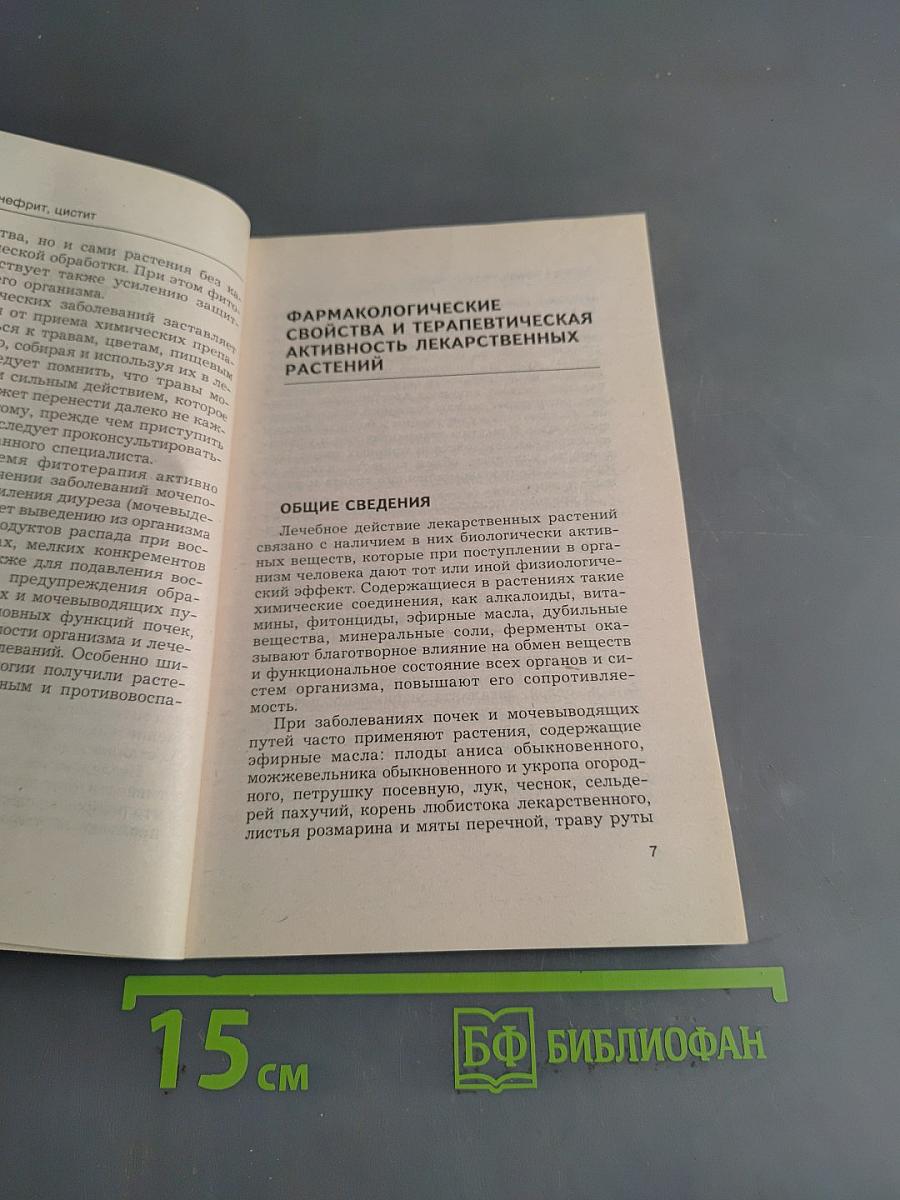 Камни в почках, нефрит, цистит. Травы и сборы