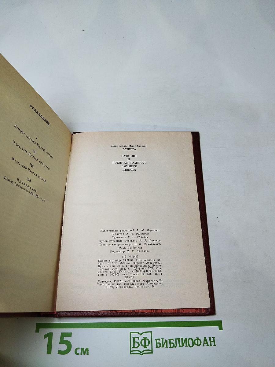 Пушкин и Военная галерея Зимнего дворца