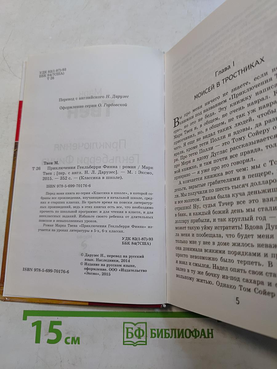 Приключения Гекльберри Финна (Классика в школе)