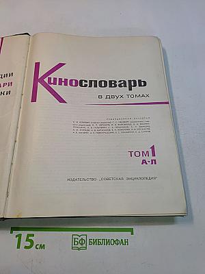 Кинословарь в двух томах. Том 1. А-Л