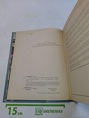 Очерки истории русской культуры начала XX века