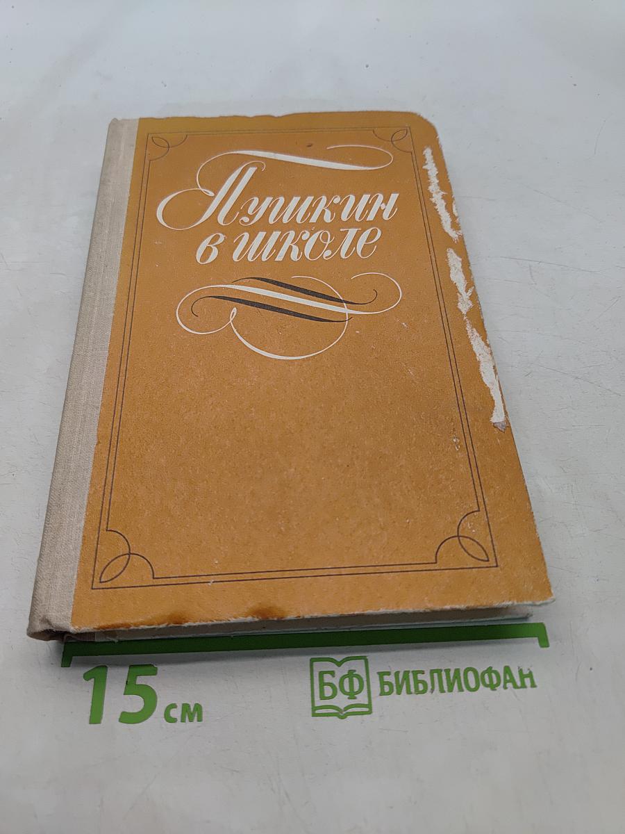 Пушкин в школе