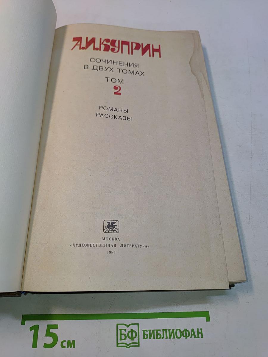 Сочинения в двух томах. Том 2. Романы, рассказы