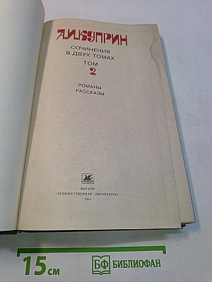 Сочинения в двух томах. Том 2. Романы, рассказы