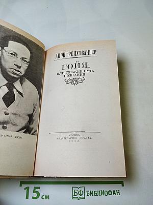 Гойя, или Тяжкий путь познания