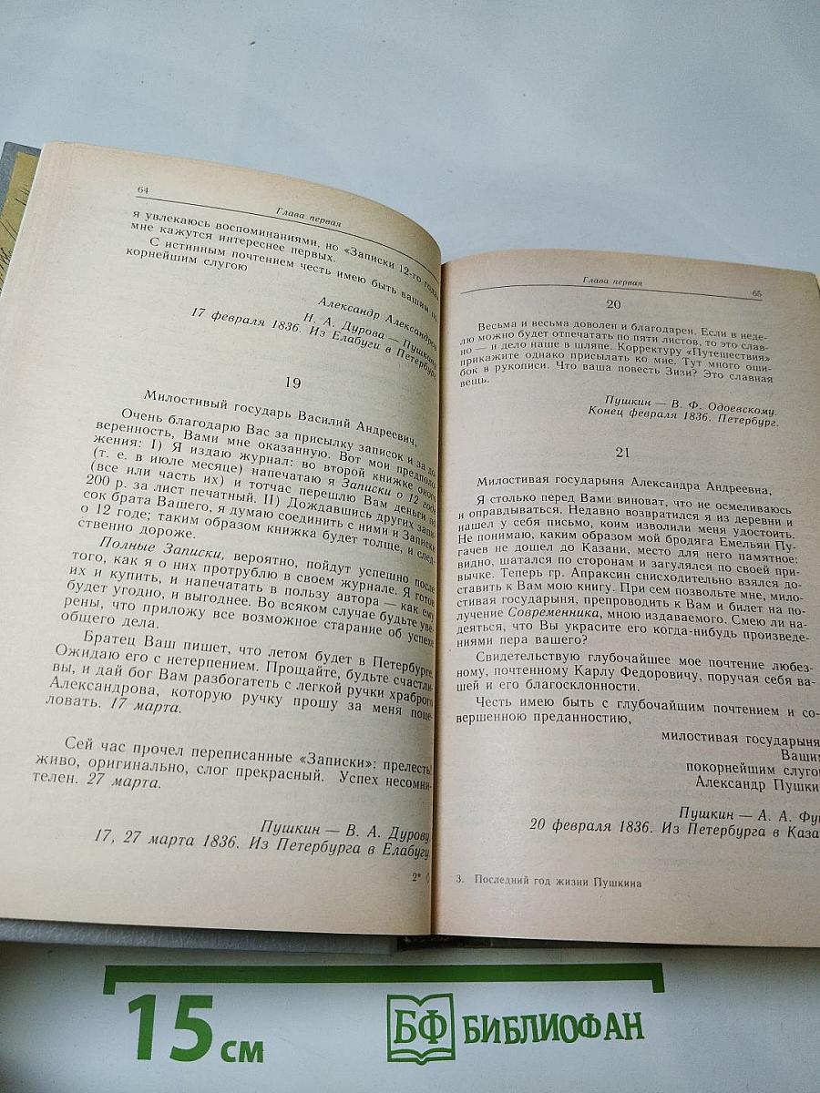 Последний год жизни Пушкина