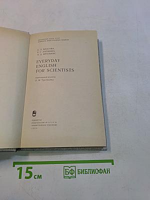 Everyday English for Scientists