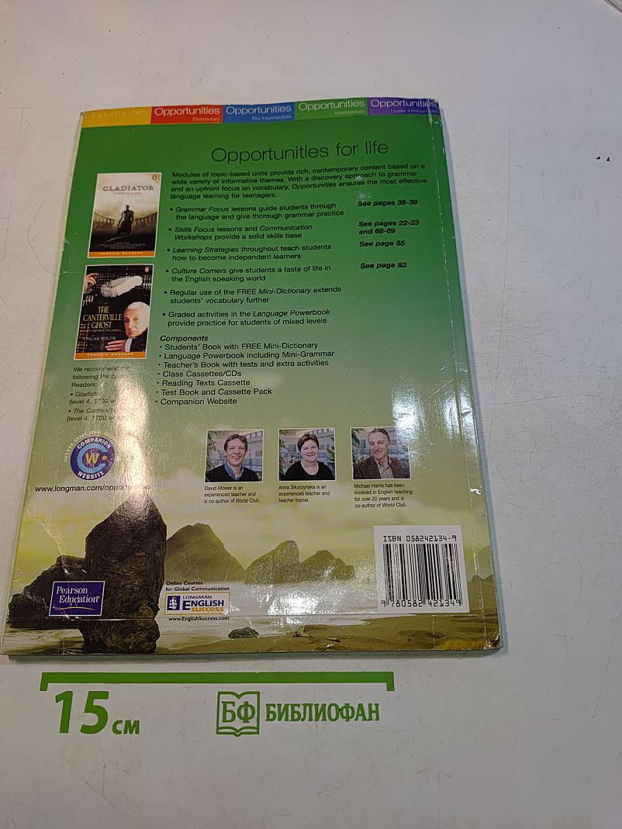 Opportunities Intermediate Students' Book