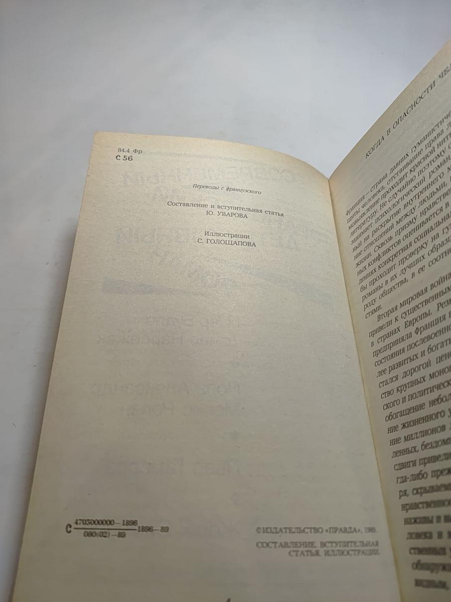 Современный французский детективный роман