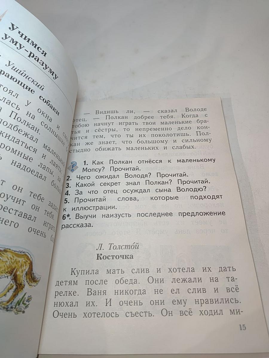 Литературное чтение 1 класс