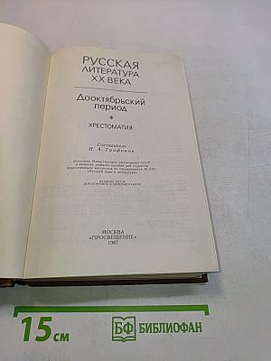 Русская литература XX века. Дооктябрьский период. Хрестоматия