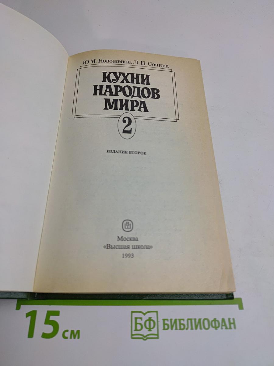 Кухни народов мира. Часть 2