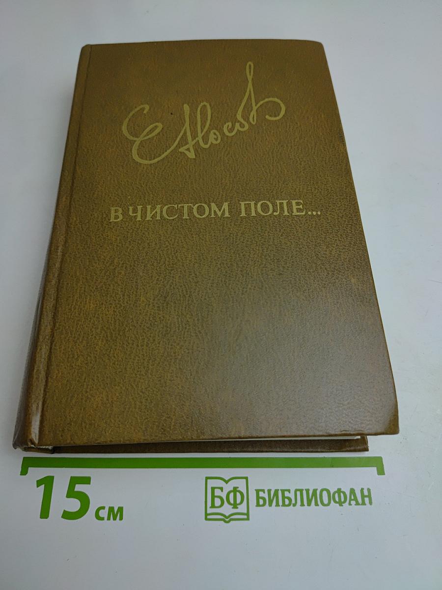 В чистом поле...