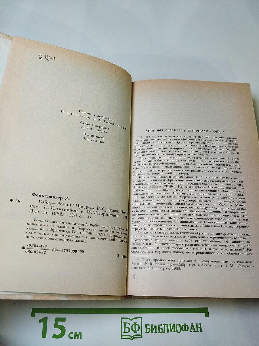 Гойя, или Тяжкий путь познания